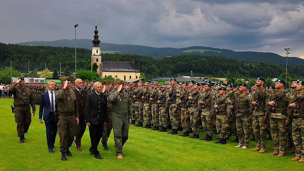 Bundesheer-Angelobung in Thalgau