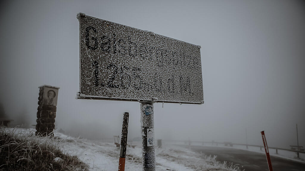 Schnee am Gaisberg