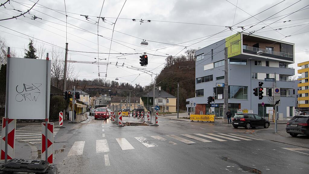 Bauarbeiten in der Neutorstraße