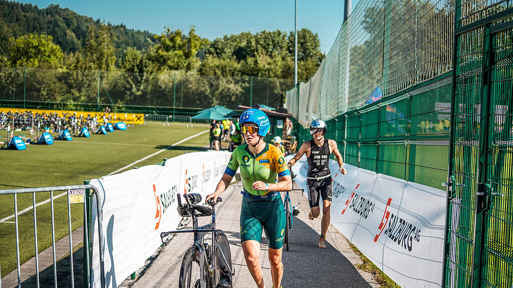 Der Trumer Triathlon am Sonntag