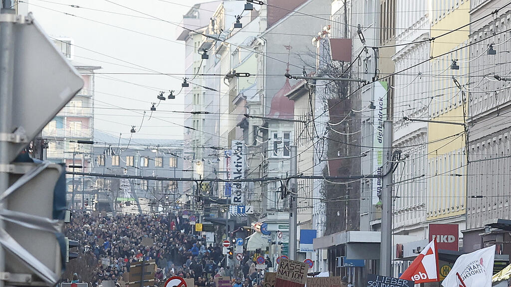 Demo für Menschenrechte und Demokratie in Graz
