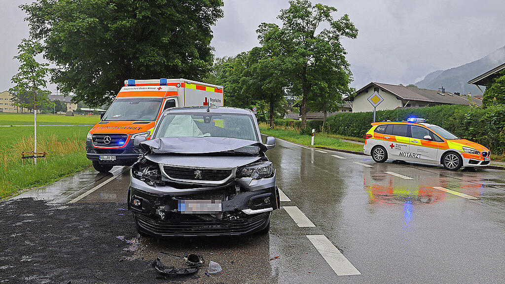 Salzburger in Crash in Bad Reichenhall verwickelt