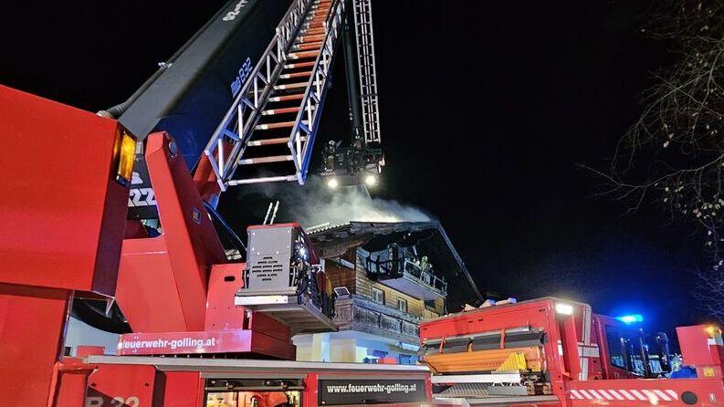 Wohnhausbrand Kuchl