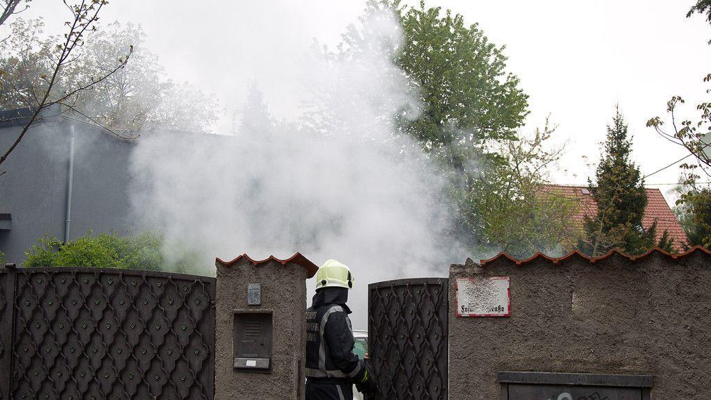 Gartenbrand in der Fasaneriestraße