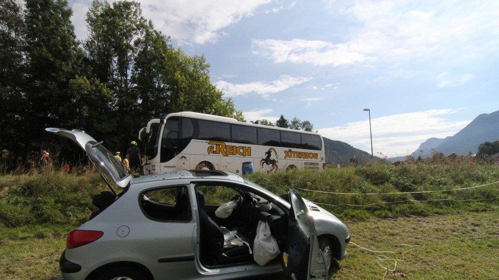 Bilder vom Busünglück