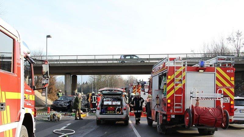 Schwerer Crash in Freilassing