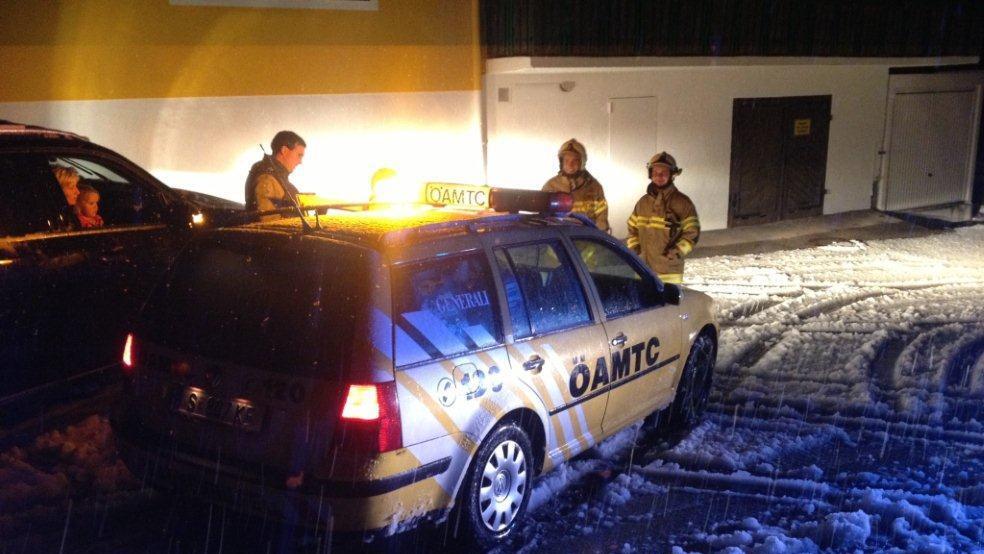 Wintereinbruch in Salzburg