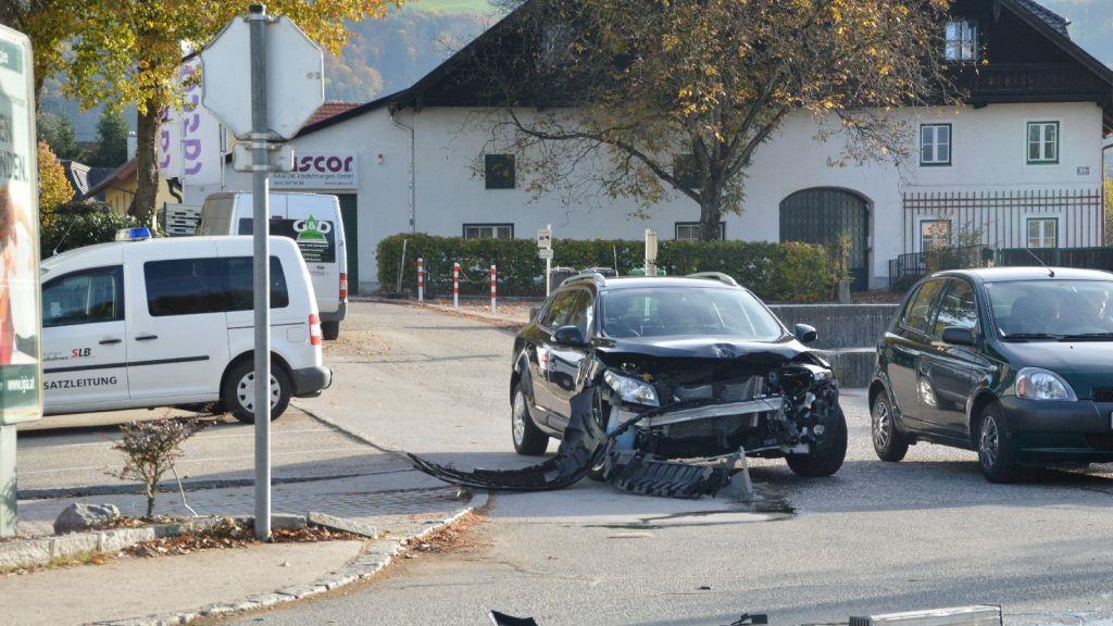 Pkw-Crash in Aignerstraße