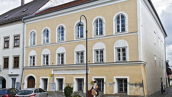 Das Geburtshaus von Adolf Hitler in Braunau