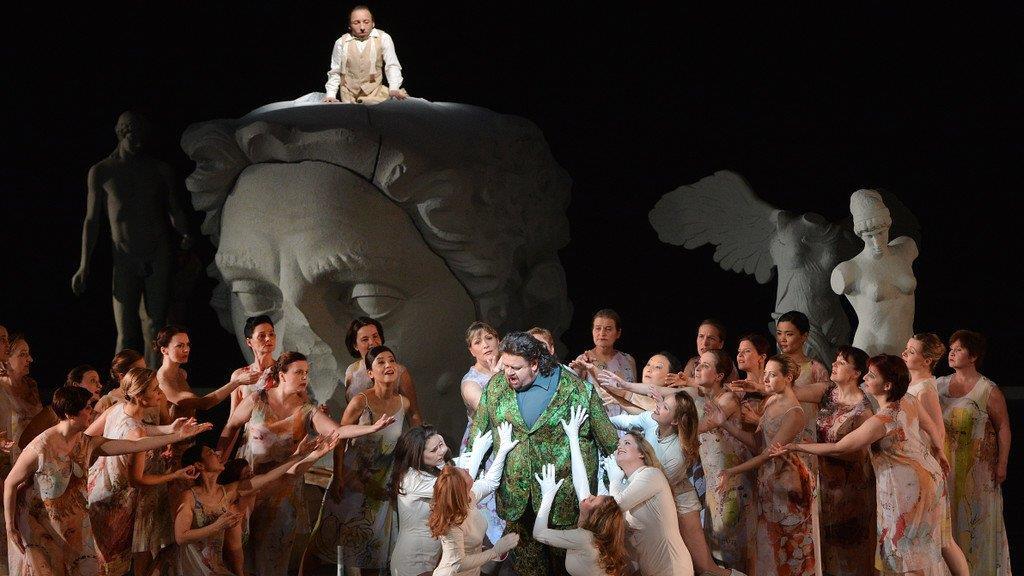 Fotos der Parsifal-Oper
