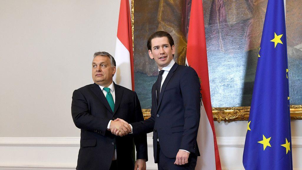 Sebastian Kurz empfängt Viktor Orban