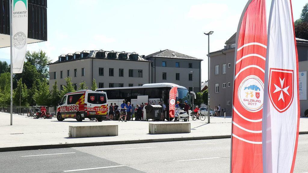 Malteser-Camp in Salzburg: Quartier im Bundesgymnasium Nonntal