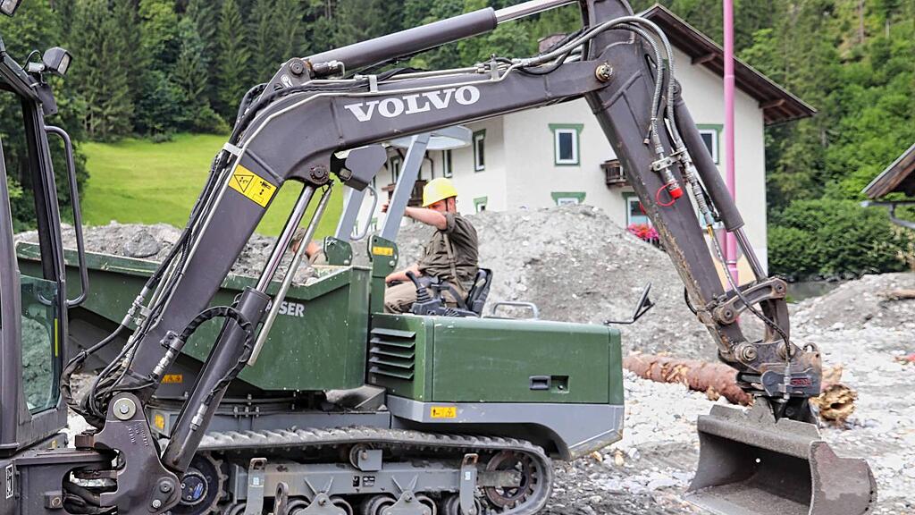 Bundesheer: Assistenzeinsatz Wald im Pinzgau, Krimml