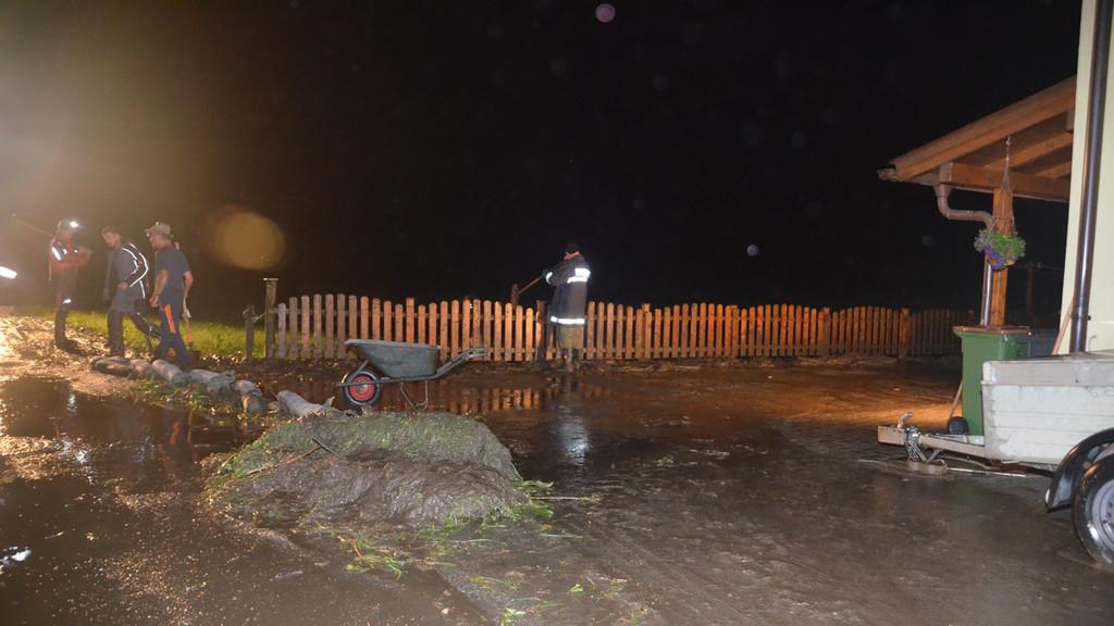 Unwetter über Salzburg: Bilder aus Großarl