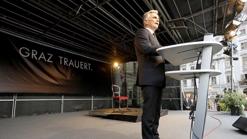 Trauerfeier nach Amokfahrt in Graz