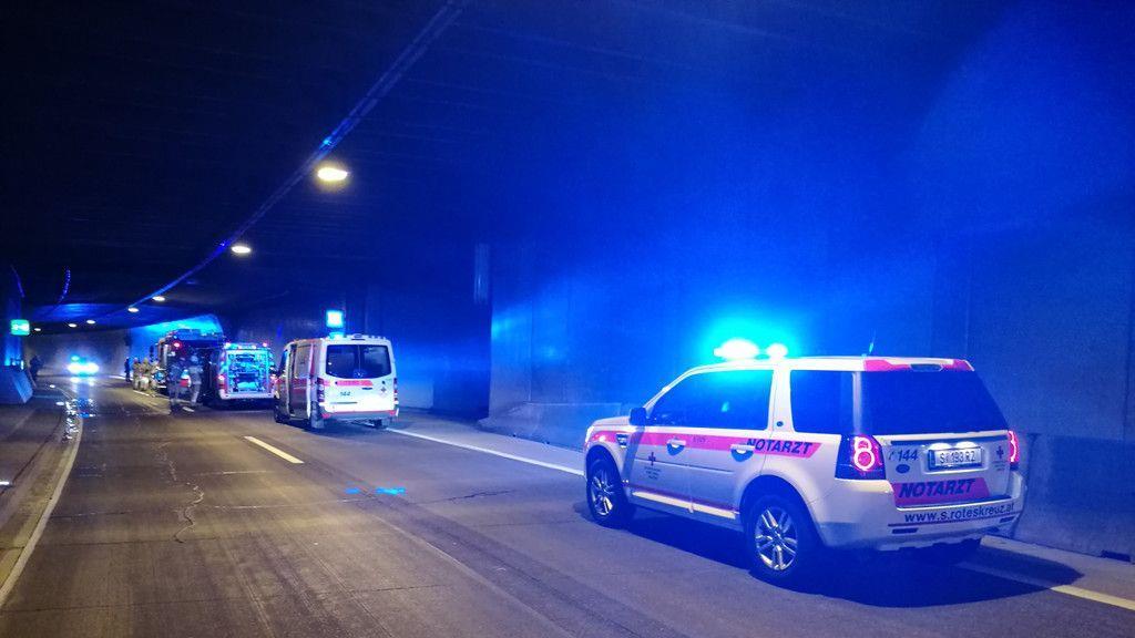 Unfall katschbergtunnel 29.06.2017
