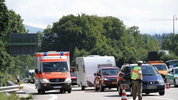 A8: Bilder der Unfallstelle