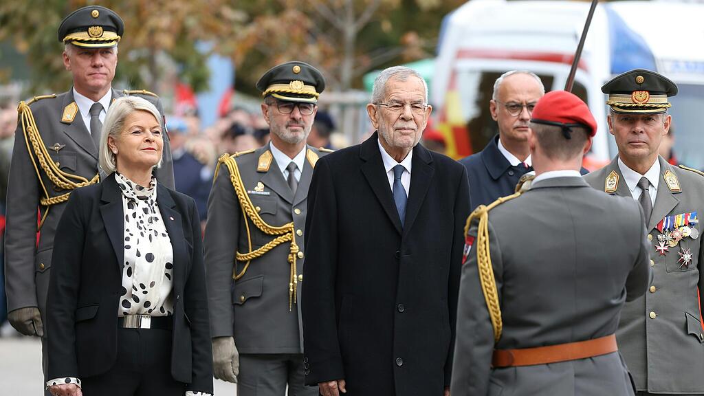 Kranzniederlegung Nationalfeiertag