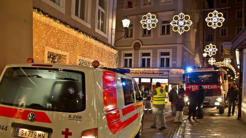 Brand in Lederergasse