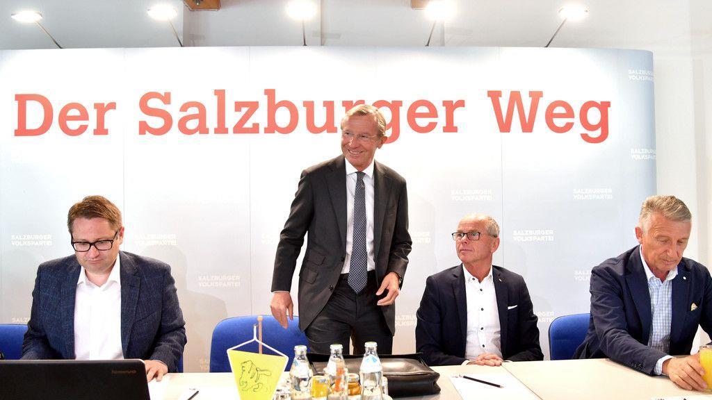 Haslauer will mit Grüne und NEOS verhandeln