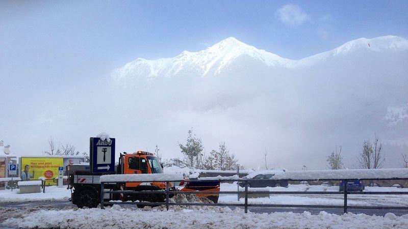 Schnee im Gasteinertal