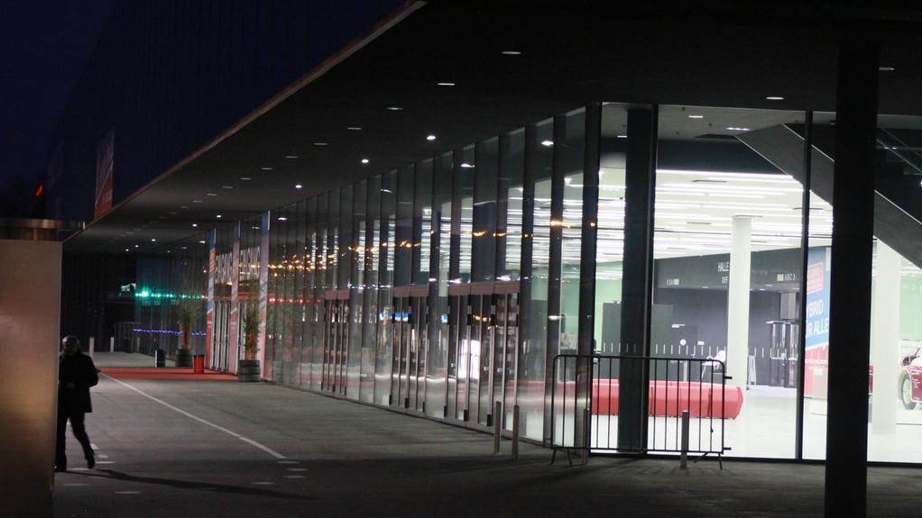Alarmübung im Messezentrum