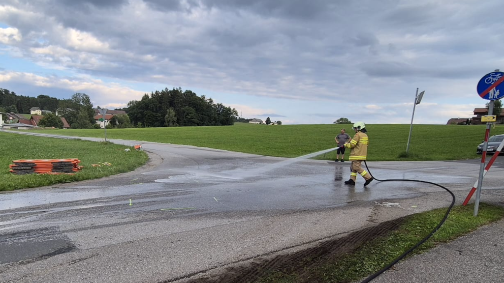 Unfall Obertrum