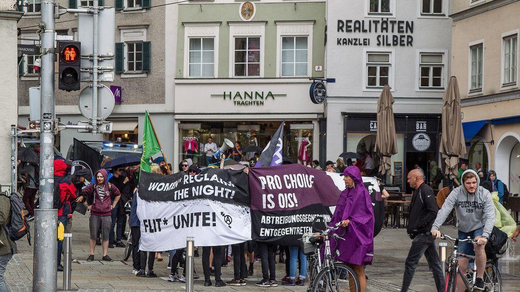 Pro Choice Demonstration Juli 2017