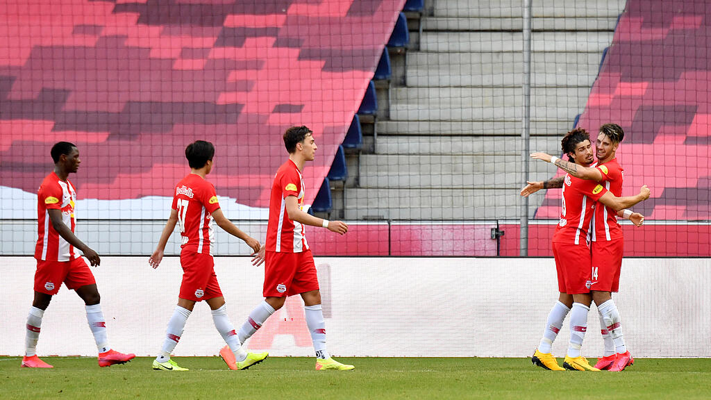 Salzburg gegen Hartberg, Meistergruppe