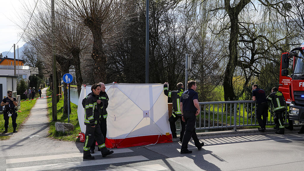 Toter im Almkanal