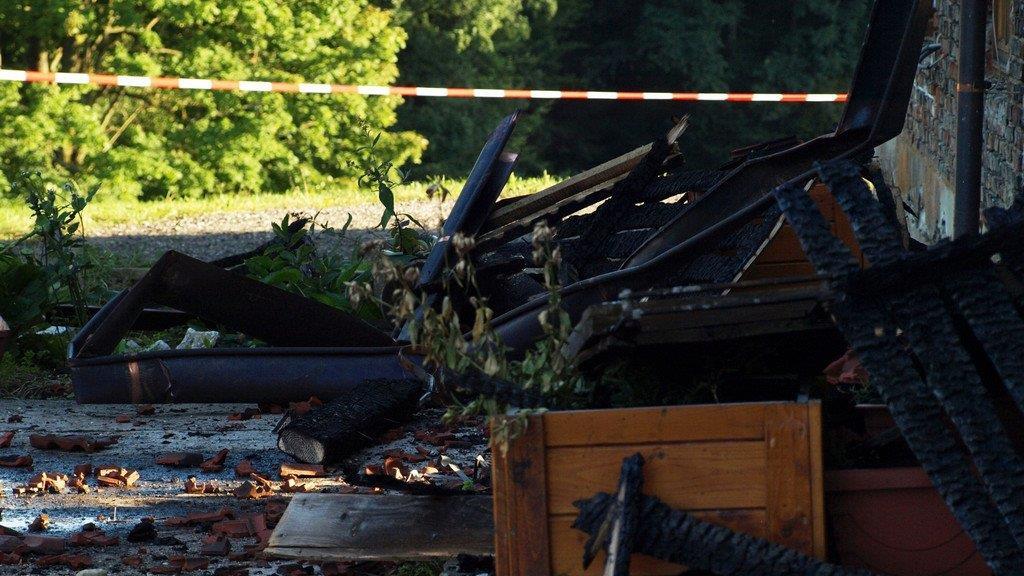 Bilder der Löscharbeiten