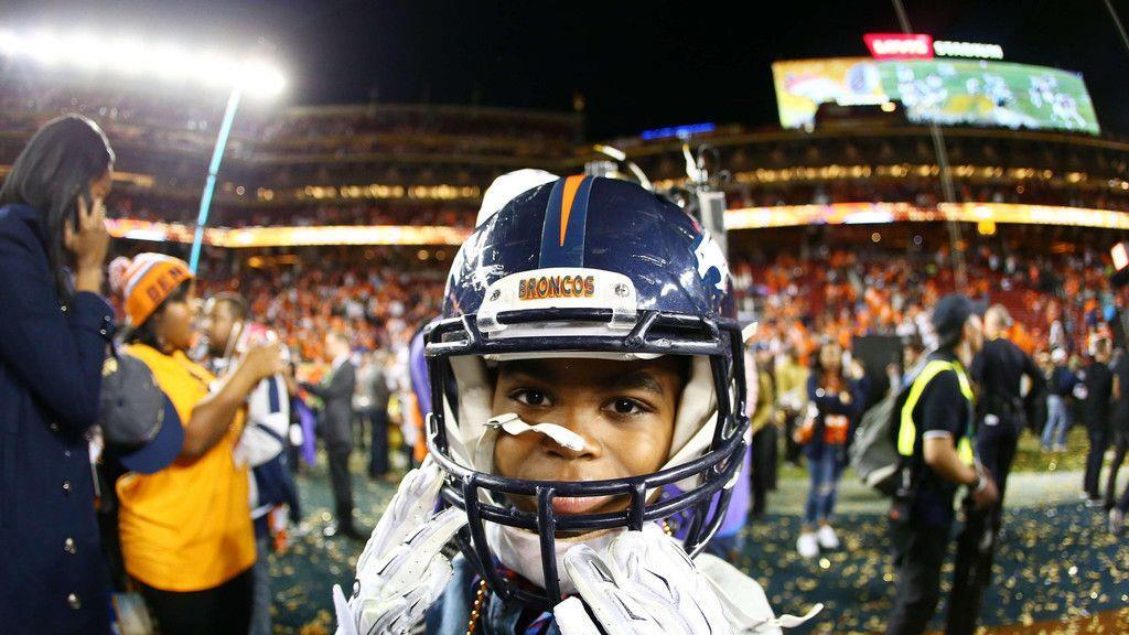 Denver Broncos feiern Sieg bei 50. Super Bowl