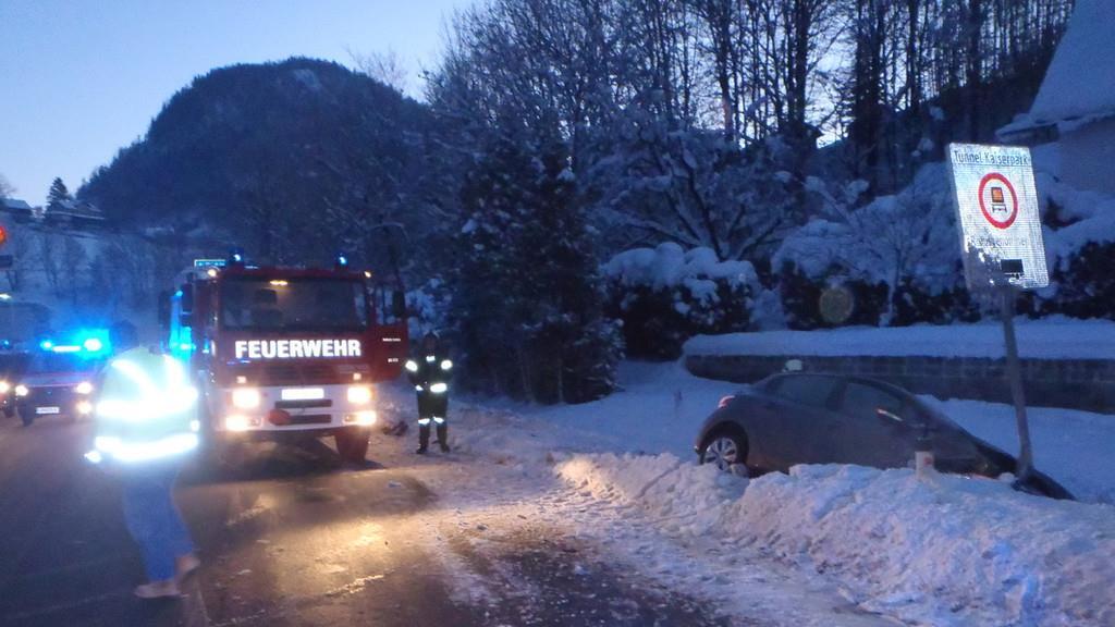 Verkehrsunfall B158 Bad Ischl