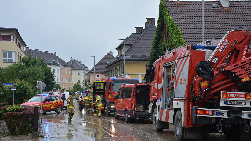 Aufräumen in Hallein