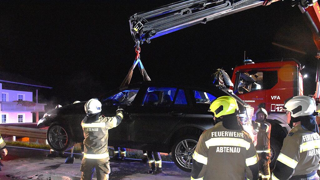 Auto-Überschlag Abtenau