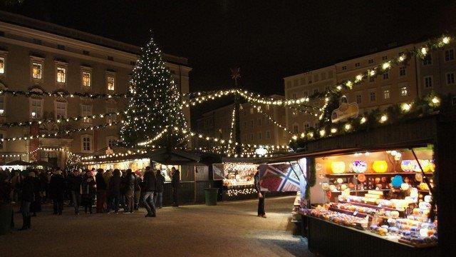 Salzburger Christkindlmarkt am Freitag