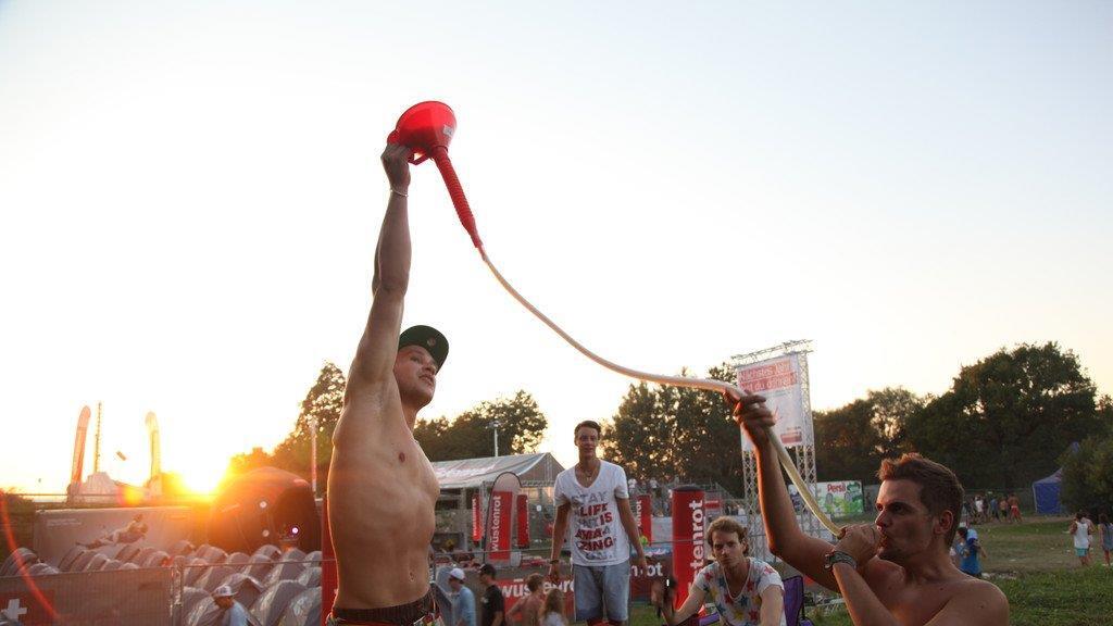 Frequency 2012: Stimmung am Campingplatz