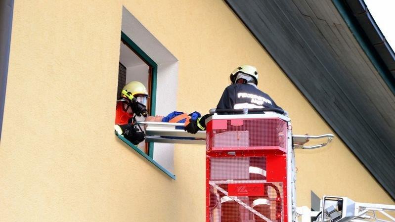 Feuerwehrübung in Grödig