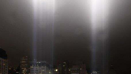 Spektakuläre Lichtinstallation in NYC