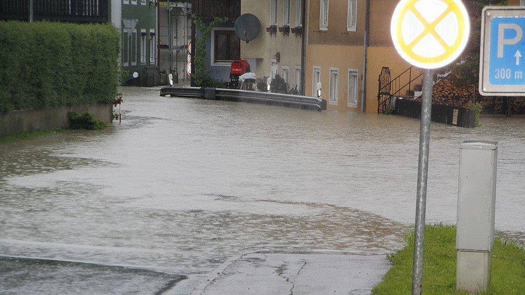 Hochwasser in Freilassing, II