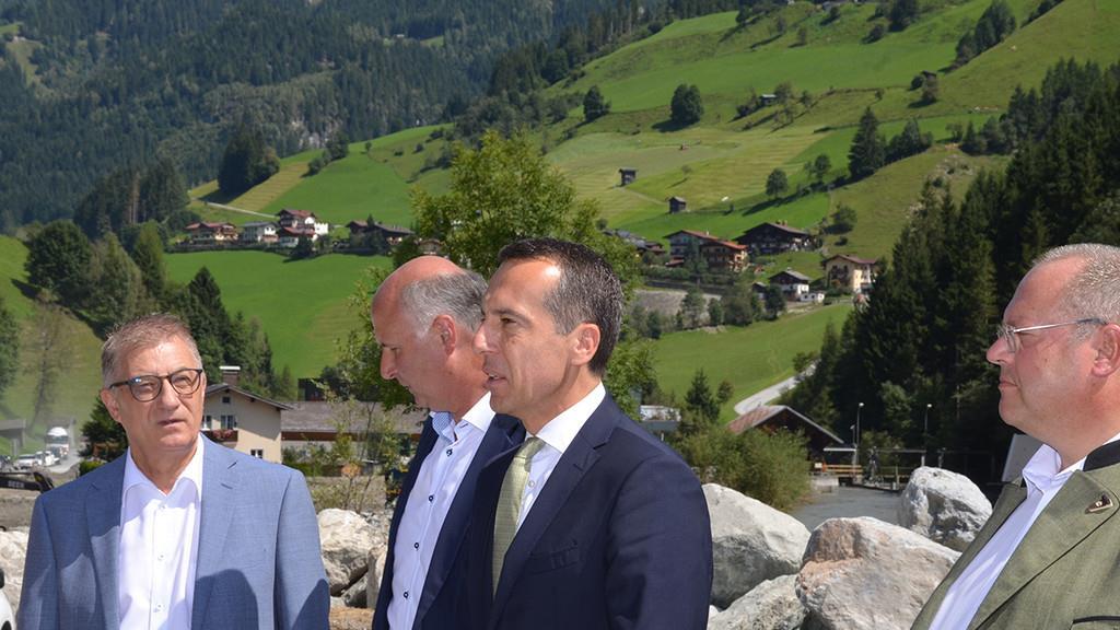 Bundeskanzler Kern in Großarl