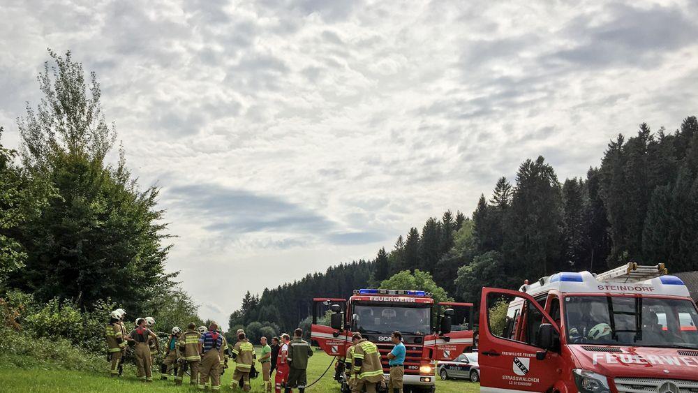 Böschungsbrand in Straßwalchen