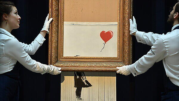 Ungewolltes Kunstwerk von Banksy