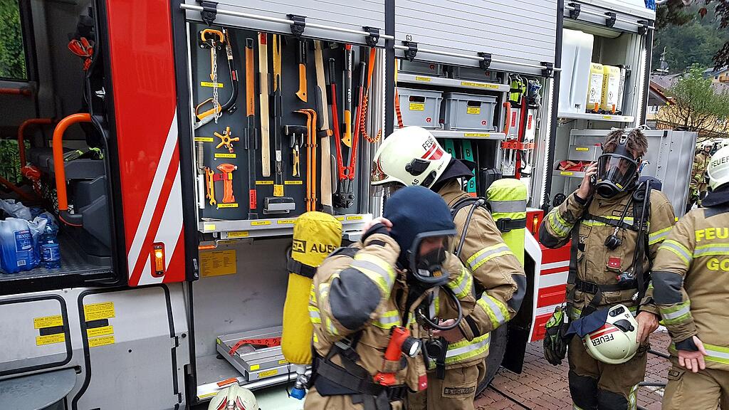 Küchenbrand in Golling