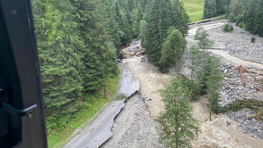 Überschwemmung_Rauriser Tal