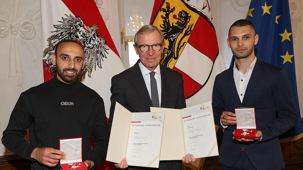 Ehrungen vom Land Salzburg