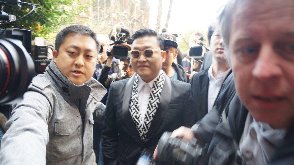 Gangnam Style: Rapper Psy in Aktion