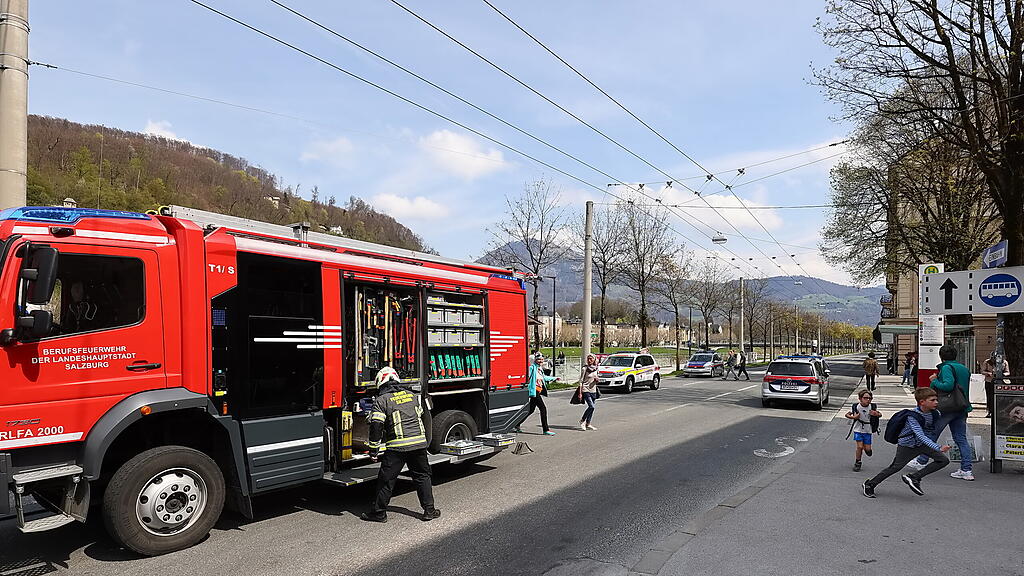 Auto-Überschlag Rudolfskai