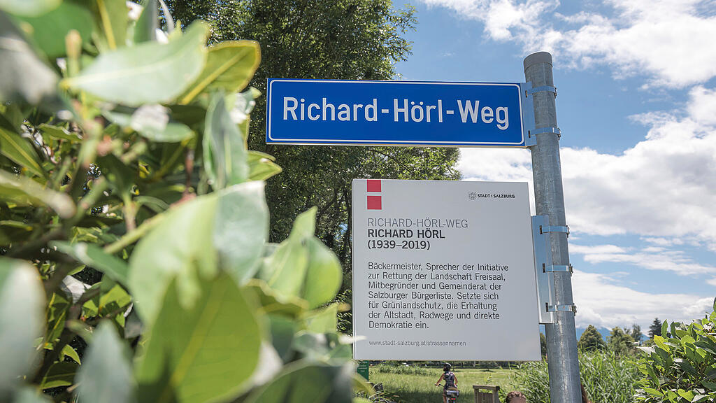Richard-Hörl-Weg in Salzburg eröffnet