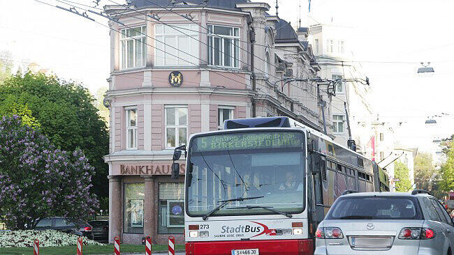 2019 will die Salzburg AG neue Obusse anschaffen.